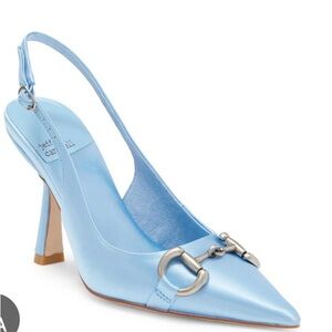 Jeffrey Campbell Light Blue Slingback Heels new no box
